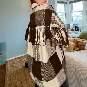 Brown Fringe Jacket🍒✨